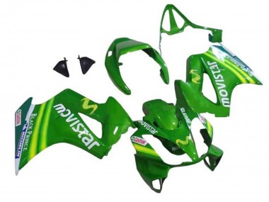 Descuento Carenados Moto Honda VFR 800 2002-2013 - Verde MoviStar Castrol