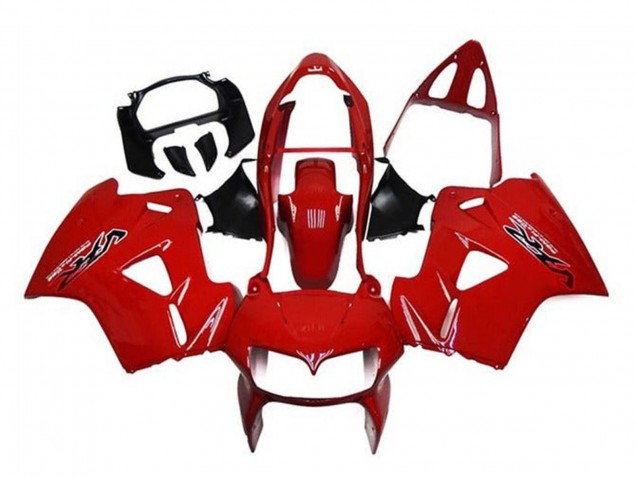 Descuento Carenados Moto Honda VFR 800 2002-2013 - Rojo Negro Blanco