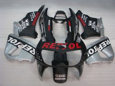 Descuento Carenados Moto Honda CBR900RR 893 1994-1995 - Plata Negro Mate Blanco Rojo Repsol