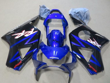 Descuento Carenado Moto Honda CBR900RR 954 2002-2003 - Azul Negro Brillante