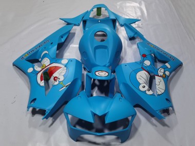 Descuento Carenados Moto Honda CBR600RR 2013-2023 - Azul Claro Doraemon