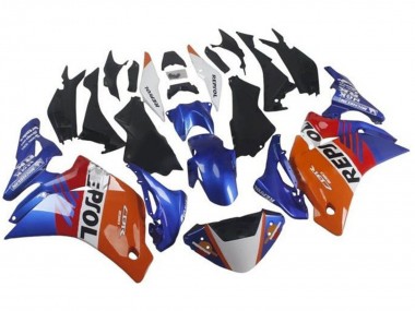 Descuento Carenados Moto Honda CBR250RR 2011-2015 - Naranja Blanco Rojo Azul Repsol