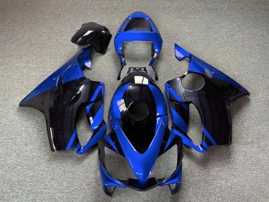 Descuento Carenados Moto Honda CBR600 F4i 2001-2003 - Azul Negro Brillante