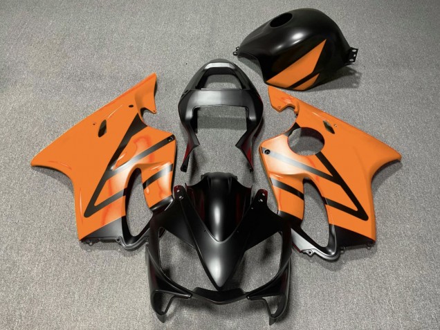 Descuento Carenados Moto Honda CBR600 F4i 2001-2003 - Naranja Negro Mate