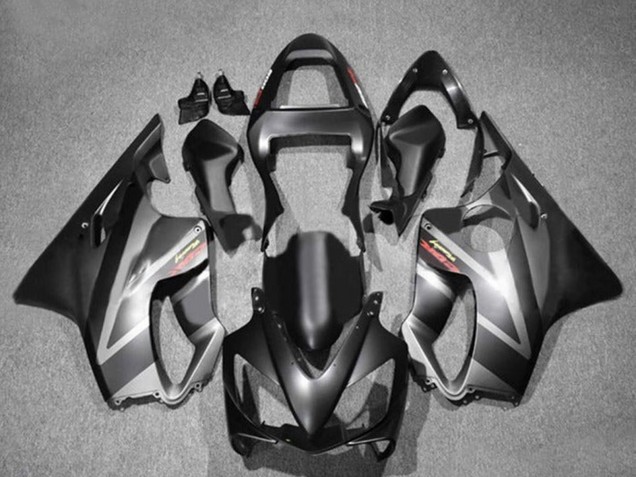 Descuento Carenados Moto Honda CBR600 F4i 2001-2003 - Negro Mate Gris