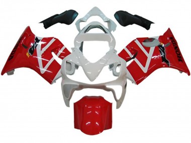 Descuento Carenado Moto Honda CBR600 F4i 2001-2003 - Blanco Rojo