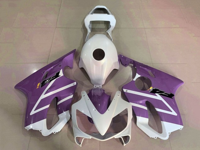 Descuento Carenados Moto Honda CBR600 F4i 2001-2003 - Blanco Púrpura