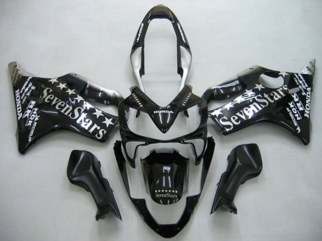 Descuento Carenados Moto Honda CBR600 F4i 2004-2007 - Negro Brillante SevenStars