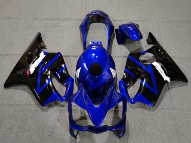 Descuento Carenados Moto Honda CBR600 F4i 2004-2007 - Azul Negro Brillante