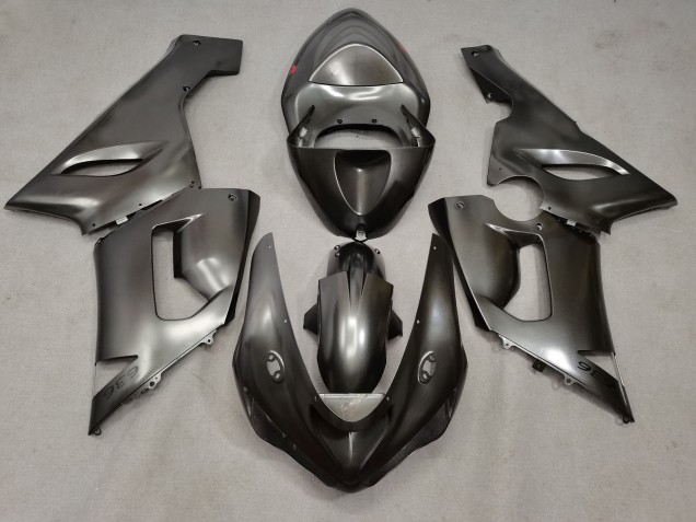Descuento Carenados Moto Kawasaki ZX6R 2005-2006 - Plata Líquido