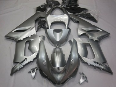 Descuento Carenados Moto Kawasaki ZX6R 2005-2006 - Plata