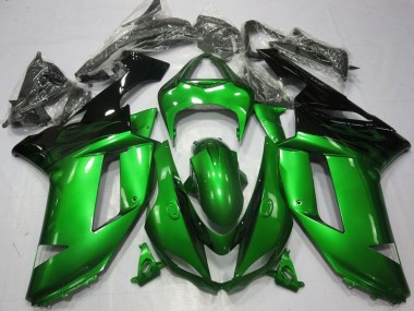 Descuento Carenados Moto Kawasaki ZX6R 2007-2008 - Verde Negro