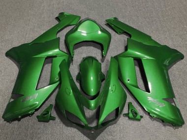 Descuento Carenados Moto Kawasaki ZX6R 2007-2008 - Verde Chrome