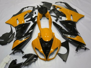 Descuento Carenados Moto Kawasaki ZX6R 2007-2008 - Naranja Negro