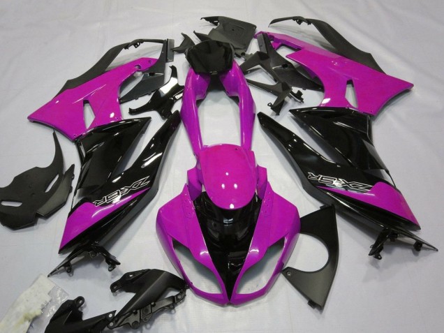Descuento Carenados Moto Kawasaki ZX6R 2007-2008 - Rosa Negro