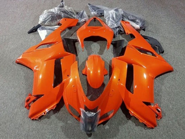 Descuento Carenados Moto ABS Kawasaki ZX6R 2007-2008 - Naranja
