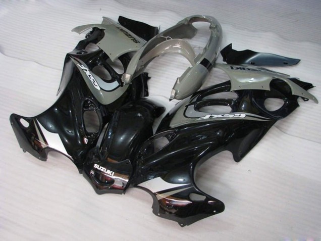 Descuento Carenados Moto Suzuki GSX600F/GSX750F 2004-2006 - Negro Brillante Gris