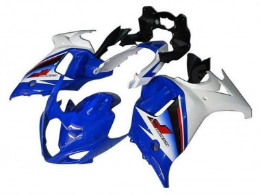 Descuento Carenados Moto Suzuki GSX650F 2008-2013 - Blanco Azul Rojo
