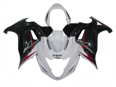 Descuento Carenados Moto Suzuki GSX650F 2008-2013 - Blanco Negro Rojo