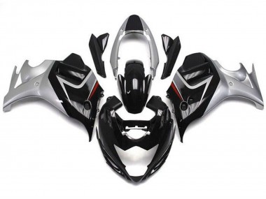 Descuento Carenados Moto Suzuki GSX650F 2008-2013 - Negro Brillante Plata