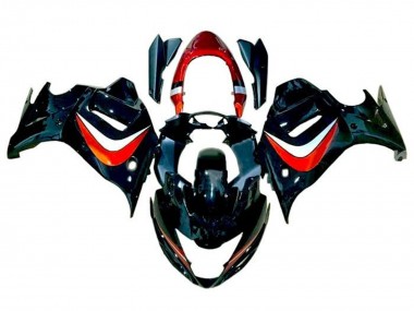 Descuento Carenados Moto Suzuki GSX650F 2008-2013 - Negro NaranjaCaramelo Plata
