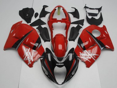 Descuento Carenados Moto Suzuki GSXR 1300 Hayabusa 1996-2007 - Rojo Negro Gris