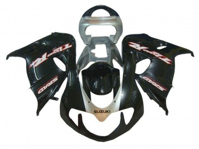 Descuento Carenados Moto Suzuki TL1000R 1998-2003 - Negro Brillante Gris