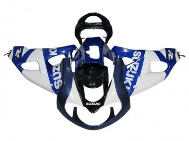 Descuento Carenados Moto Suzuki TL1000R 1998-2003 - Blanco Azul Negro