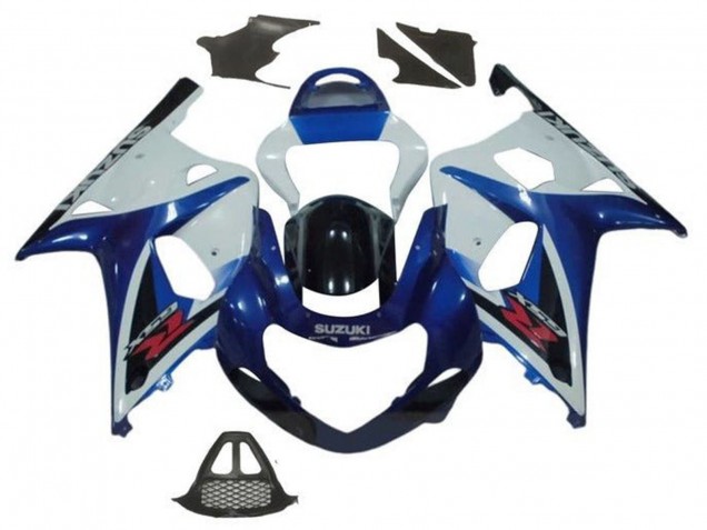Descuento Carenados Moto Suzuki GSXR1000 2000-2002 - Blanco Azul Negro Rojo