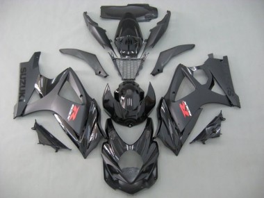 Descuento Carenados Moto Suzuki GSXR 1000 2005-2006 - Negro Brillante Negro Mate Rojo Blanco