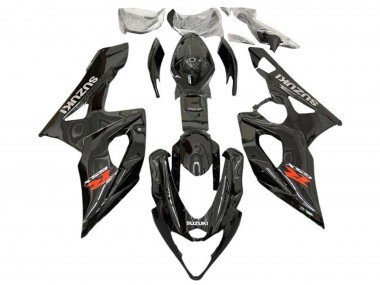 Descuento Carenados Moto Suzuki GSXR 1000 2005-2006 - Negro Brillante Rojo Gris