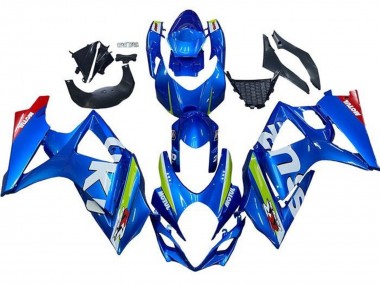 Descuento Carenado Moto Suzuki GSXR 1000 2005-2006 - Azul Verde Blanco Rojo