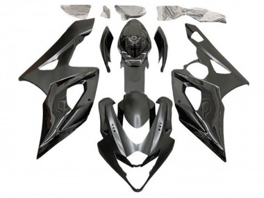 Descuento Carenados Moto Suzuki GSXR 1000 2005-2006 - Negro Brillante Half Negro Mate