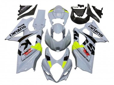 Descuento Carenados Moto Suzuki GSXR 1000 2005-2006 - Gris Negro Neon Amarillo Rojo