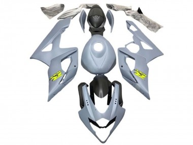Descuento Carenados Moto Suzuki GSXR 1000 2005-2006 - Gris Mate Negro Amarillo