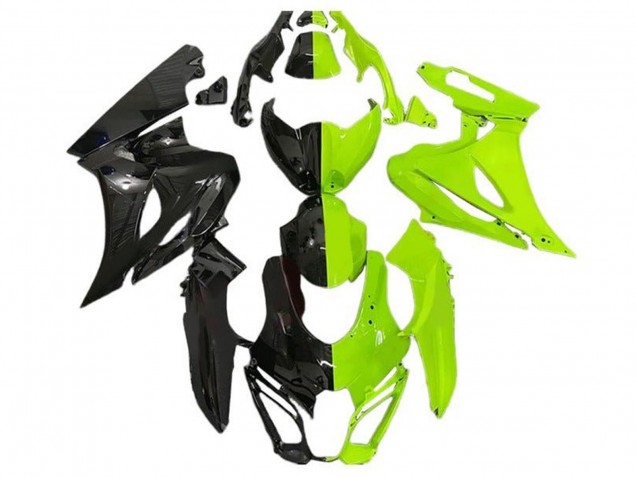 Descuento Carenados Moto Suzuki GSXR1000 2017-2024 - Negro Neon Verde