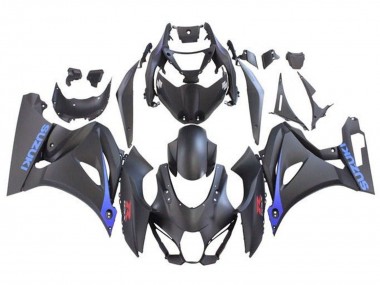 Descuento Carenados Moto Suzuki GSXR1000 2017-2024 - Negro Mate Azul