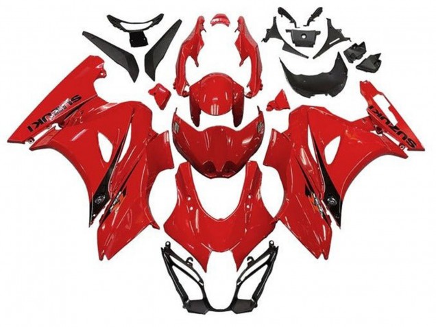 Descuento Carenados Moto Suzuki GSXR1000 2017-2024 - Rojo Negro