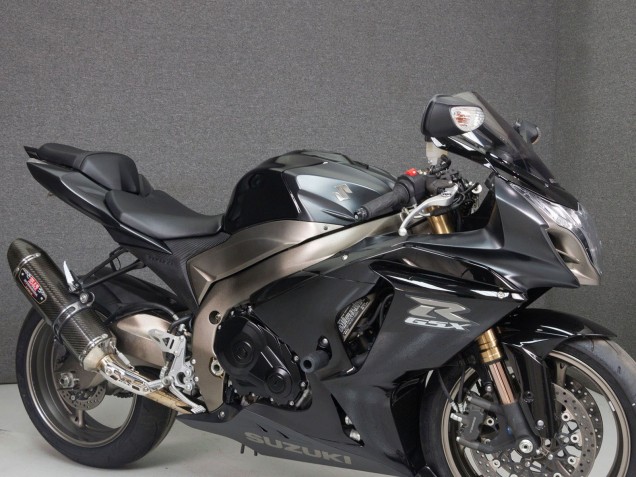 Descuento Carenados Moto Suzuki GSXR 1000 2009-2016 - Negro Negro Mate Plata Mate