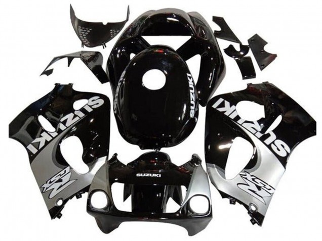Descuento Carenados Moto Suzuki GSXR 600 / GSXR 750 1996-2000 - Negro Plata