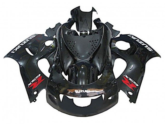 Descuento Carenados Moto Suzuki GSXR 600 / GSXR 750 1996-2000 - Negro Blanco Rojo