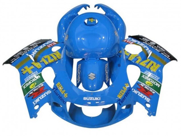 Descuento Carenados Moto Suzuki GSXR 600 / GSXR 750 1996-2000 - Azul Rizla