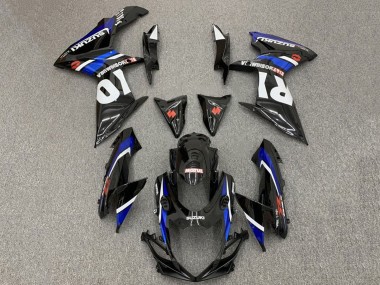 Descuento Carenados Moto Suzuki GSXR 600 / GSXR 750 2011-2024 - Negro Brillante Azul Blanco Rojo Yoshimura