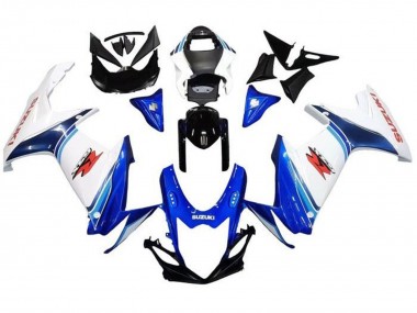 Descuento Carenados Moto Suzuki GSXR 600 / GSXR 750 2011-2024 - Blanco Azul Negro Brillante Rojo