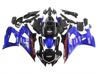 Descuento Carenados Moto Yamaha YZF R7 2021-2024 - Negro Azul Rojo Raya