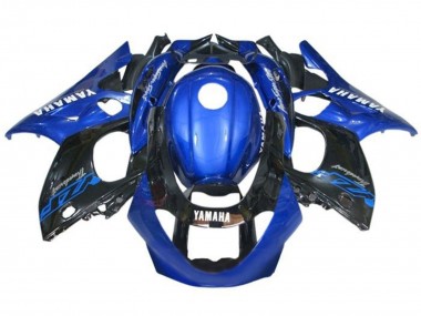 Descuento Carenados Moto Yamaha YZF600R Thundercat 1996-2007 - Azul Negro Blanco