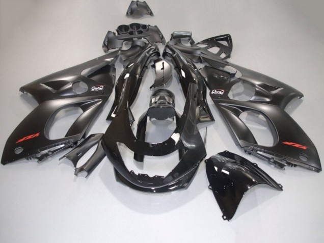 Descuento Carenados Moto Yamaha YZF600R Thundercat 1996-2007 - Negro Mate Negro Brillante Rojo