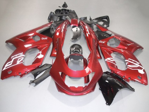 Descuento Carenados Moto Yamaha YZF600R Thundercat 1996-2007 - Rojo Blanco