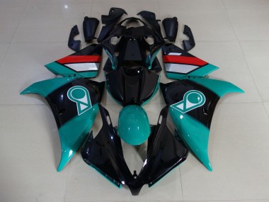 Descuento Carenados Moto Yamaha YZF 1000 R1 2009-2011 - Azul Claro Negro Brillante Blanco Rojo