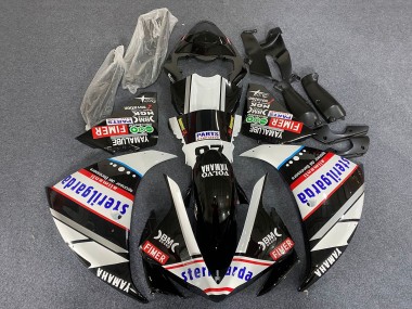 Descuento Carenados Moto Yamaha YZF 1000 R1 2009-2011 - Blanco Negro Rojo Sterilgarda Carrera